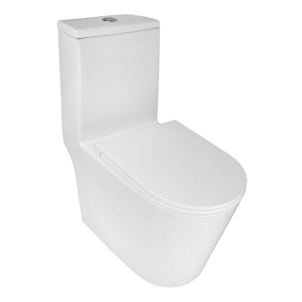 Унитаз-моноблок Scala торнадо с сиденьем микролифт (AZ-8101)