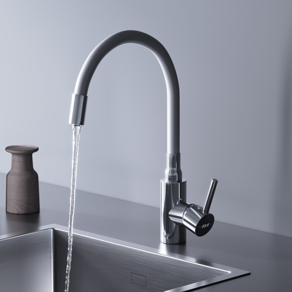 Смеситель для кухни Dorff Logic белый (D3007633) Смеситель для кухни Dorff Logic белый (D3007633)