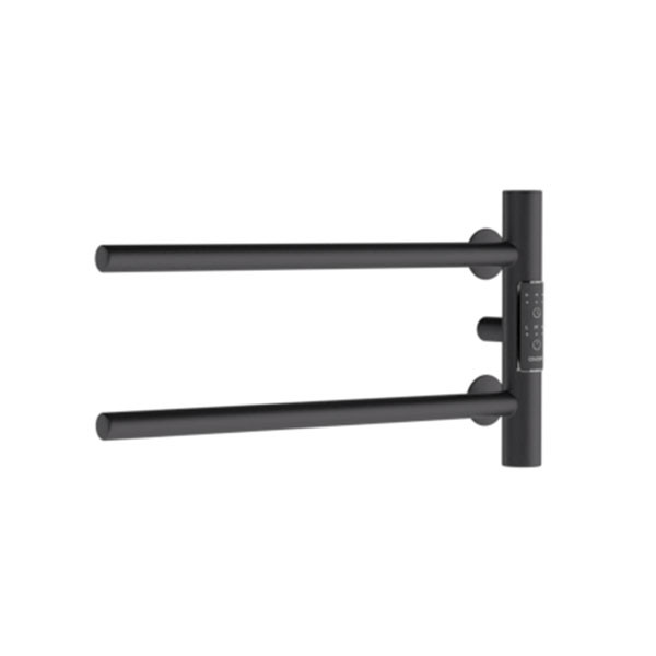 Полотенцесушитель электрический Melodia Drumsticks Electro Ferrum 400х180 П2 черный (MTRDEF4018bk)