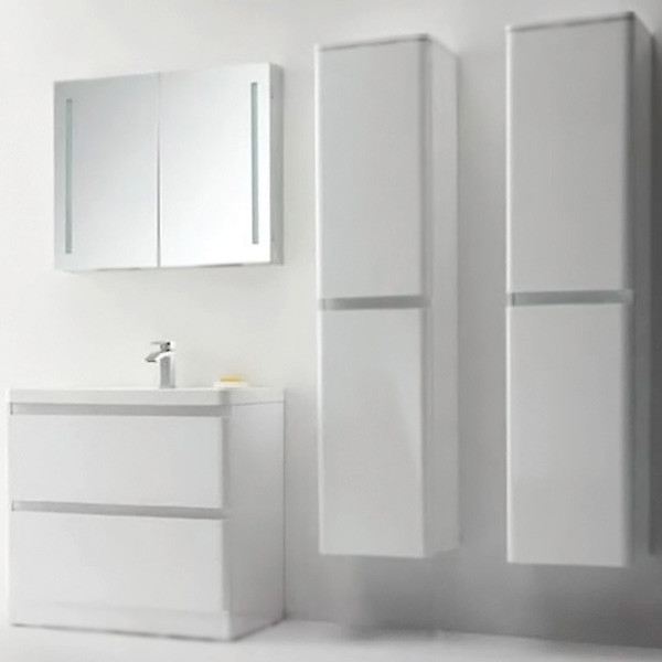 Тумба напольная BelBagno Energia-N 80 Bianco Lucido (Energia-N-800-2C-PIA-BL)