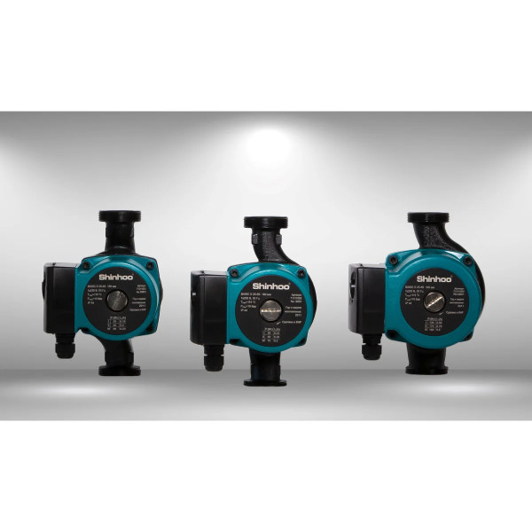 Насос циркуляционный Shinhoo Basic S 25-6S 180 (G 1 1/2" с гайками) (71211002) Насос циркуляционный Shinhoo Basic S 25-6S 180 (G 1 1/2" с гайками) (71211002)