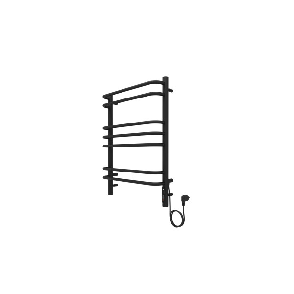 Полотенцесушитель электрический Aquatek Пандора 50х70 П7 черный муар R (AQ EL RPC0770BL)