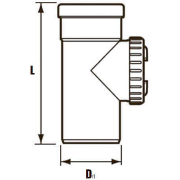 Ревизия Хемкор для наружной канализации НПВХ 160 Ревизия Хемкор для наружной канализации НПВХ 160