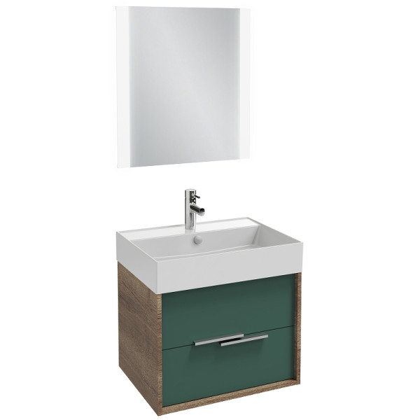 Раковина подвесная Jacob Delafon Vivienne 61x46,6 белая (EXBH112-00)