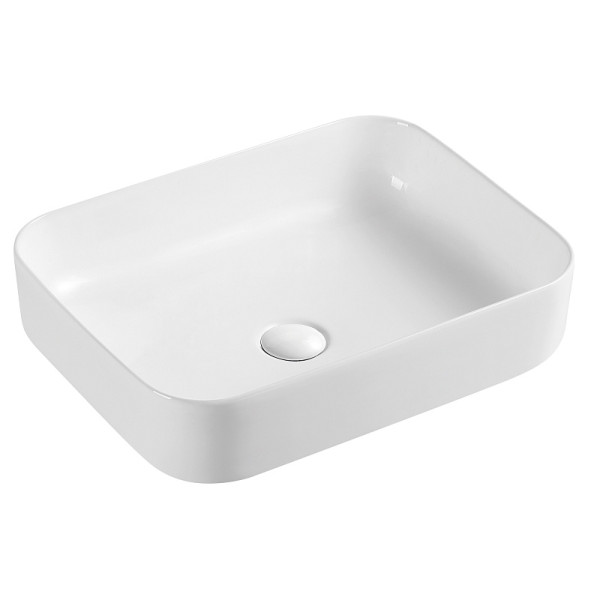Раковина накладная Azario 50x39x14 белая (AZ-2195)