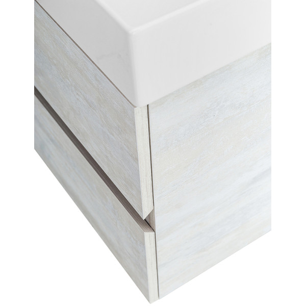 Тумба подвесная Cezares Molveno 46 120x50 Legno Bianco (MOLVENO 46-120-2C-SO-LB)