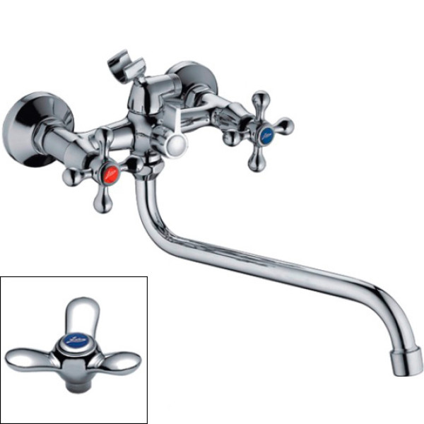 Смеситель для ванны и душа Ledeme с душевым гарнитуром (L2312) Смеситель для ванны и душа Ledeme с душевым гарнитуром (L2312)