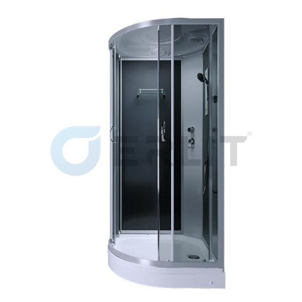 Душевая кабина Erlit 80х80 стекло тонированное (ER3508P-C4)