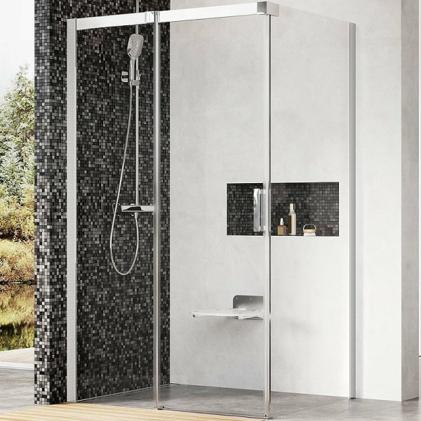 Душевой уголок Ravak Matrix 90x120x195 стекло прозрачное, профиль хром (0WLG7C0Z1)