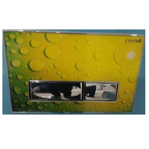 Клавиша смывная Creavit желтый (GP4009.17)