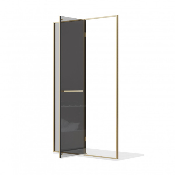 Душевая дверь Roca Apex 120x200 L стекло тонированное, профиль золото матовое (Z.RU93.0.778.9) Душевая дверь Roca Apex 120x200 L стекло тонированное, профиль золото матовое (Z.RU93.0.778.9)