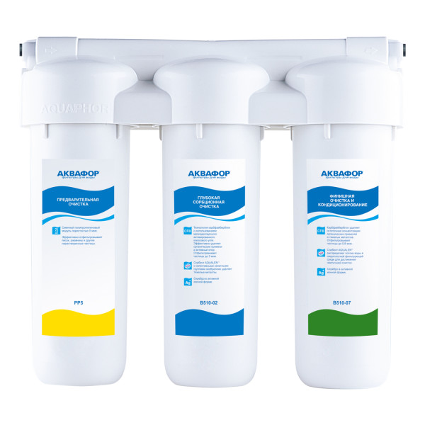 Водоочиститель Аквафор модель Трио Норма (201682) Водоочиститель Аквафор модель Трио Норма (201682)