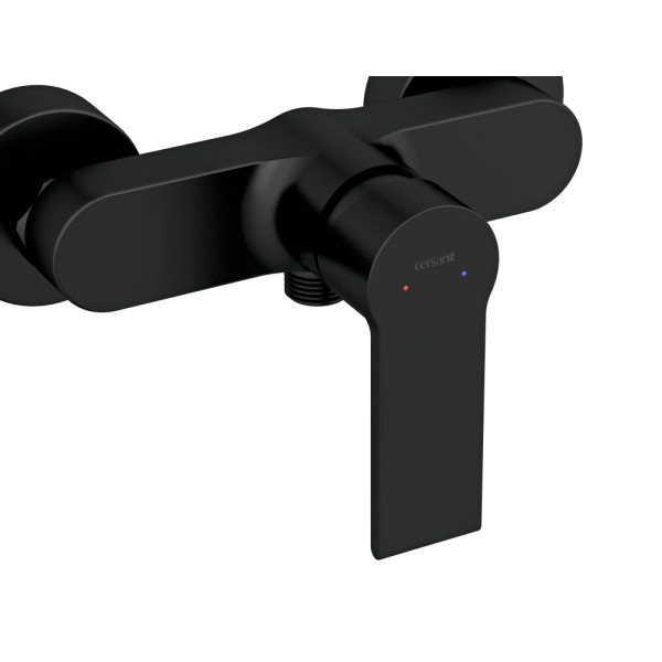 Смеситель для душа Cersanit Brasko черный (А63109)
