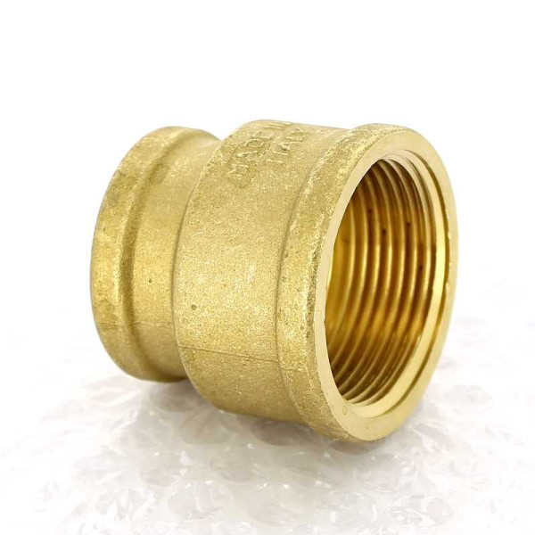 Муфта переходная 1/2"х3/4" Tiemme (латунь) (1500046 / 1550G000504)