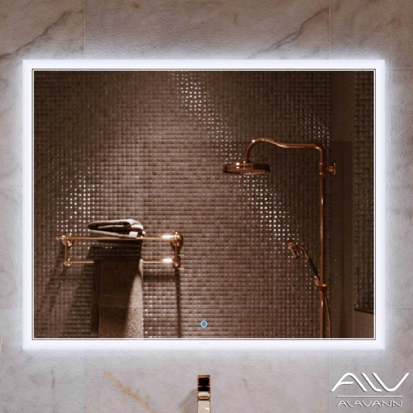 Зеркало с подсветкой Alavann Emma 90