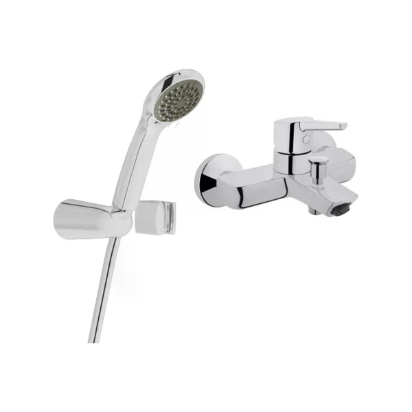 Смеситель для ванны и душа Vitra Stern хром (458655)