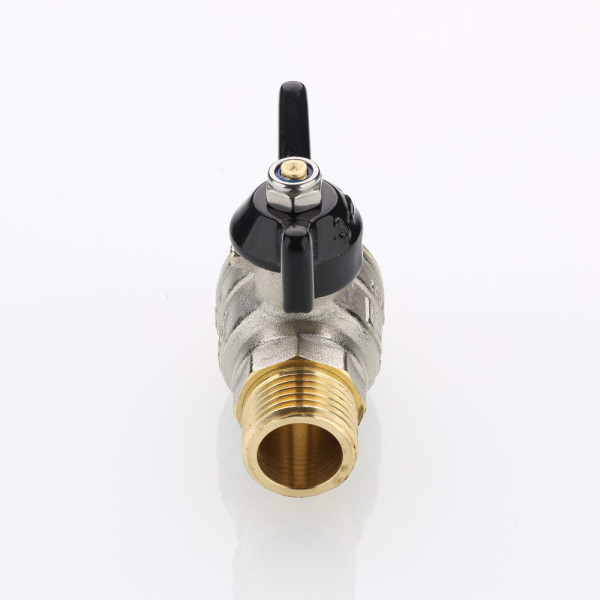 Кран 1/2" НН шаровый Valtec Perfect-ГОСТ (черная бабочка) VT.419.N.04 Кран 1/2" НН шаровый Valtec Perfect-ГОСТ (черная бабочка) VT.419.N.04