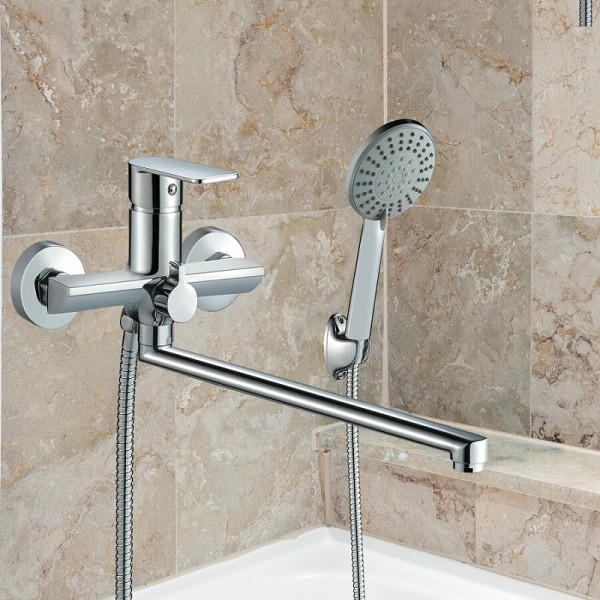 Смеситель для ванны и душа Wesnaart Ray хром (RAY11-320)