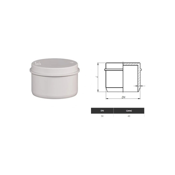 Заглушка SKM 58 Ostendorf Skolan Safe PP-MD (332620)