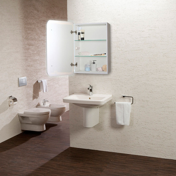 Зеркало-шкаф Azario Фиджи flip 50 универсальное, сенсорный выключатель (LED-00002471) Зеркало-шкаф Azario Фиджи flip 50 универсальное, сенсорный выключатель (LED-00002471)