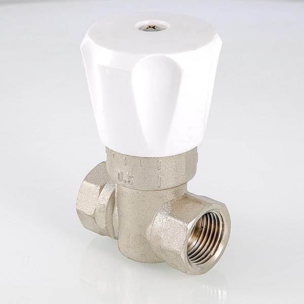 Клапан двойной регулировки прямой 1/2" Valtec VT.004.N КРДП (VT.004.N.04)