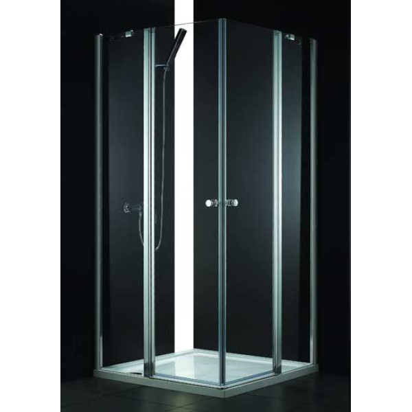 Душевой уголок Cezares Elena 120x100x195 стекло прозрачное, профиль хром (ELENA-W-AH-2-120/100-C-Cr)