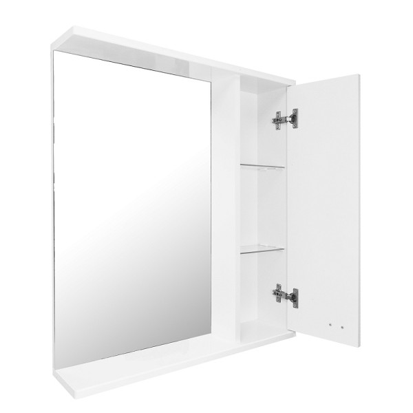 Шкаф зеркальный Loranto София 60 60х70х15,5 правосторонний белый (CS0077141)