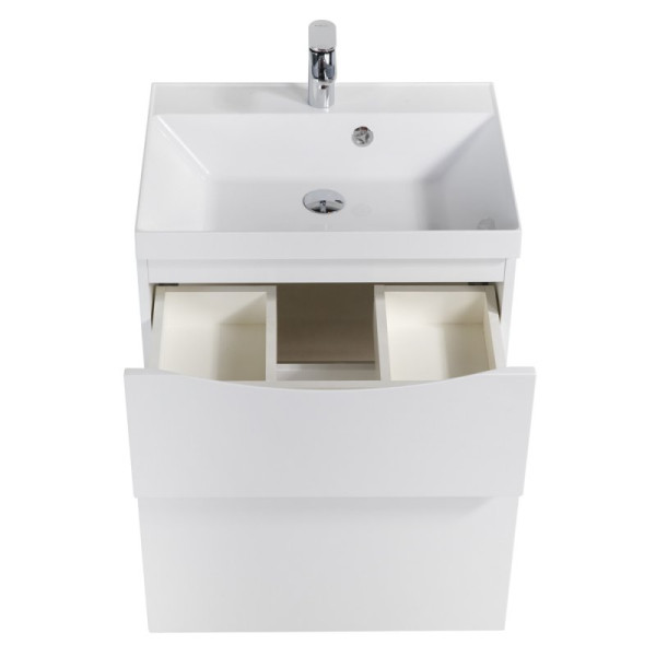 Тумба подвесная BelBagno Marino-H60 90 см Bianco Lucido (Marino-H60-900-2C-SO-BL-P)