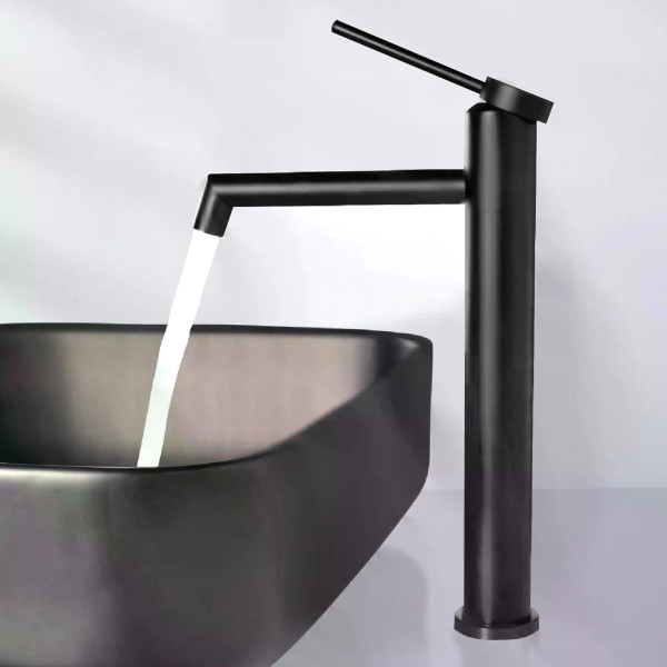 Смеситель для раковины Rea Foss черный матовый (REA-B5320)