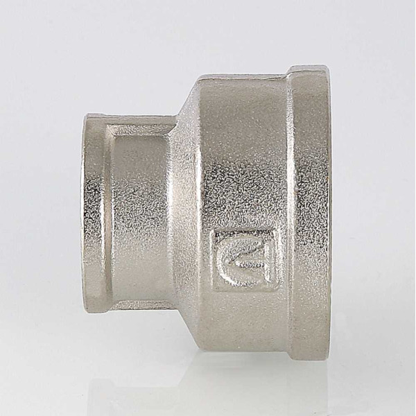 Муфта переходная 3/4"х1" ВВ Valtec (никель) (VTr.240.N.0605)
