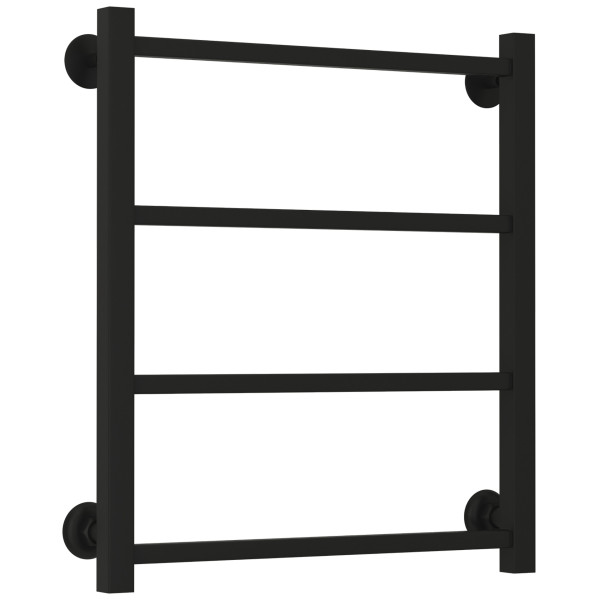Полотенцесушитель водяной Стилье 600x500 матовый черный (31640-6050)