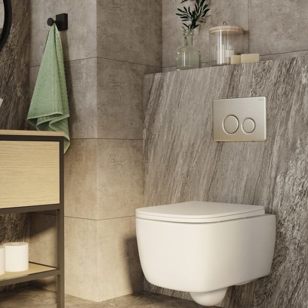 Клавиша смывная Iddis Unisteel нержавеющая сталь (UNS10S0i77)