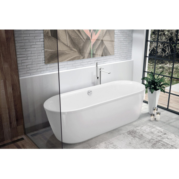 Ванна акриловая Cezares Metauro 180x80x60 белый (METAURO-Central-180-80-40-W37)