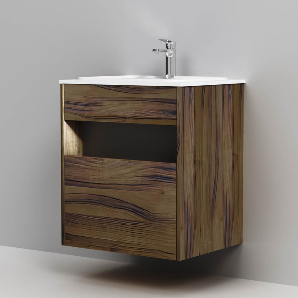 Тумба подвесная AM.PM Func 60x70 1 ящик (pull-out), дерево текстурир-ое (M8FFUX0601OF) Тумба подвесная AM.PM Func 60x70 1 ящик (pull-out), дерево текстурир-ое (M8FFUX0601OF)