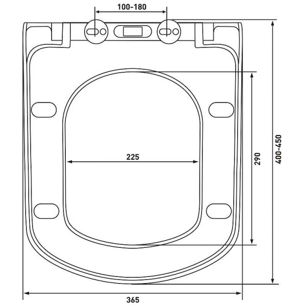 Сиденье для унитаза Berges Dama SO белое, c soft-close (17203)