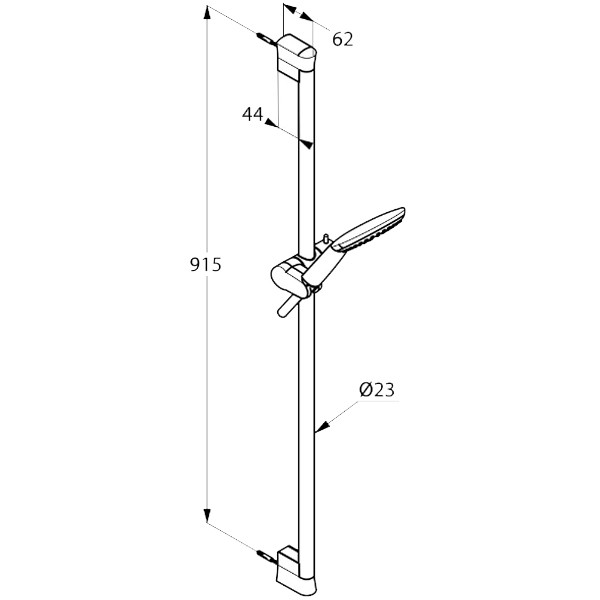 Душевой гарнитур Kludi Freshline хром (6784005-00) Душевой гарнитур Kludi Freshline хром (6784005-00)