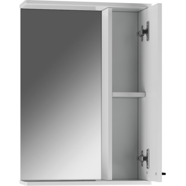 Шкаф зеркальный Контраст 50 правый Айсберг Домино (DA2711HZ)