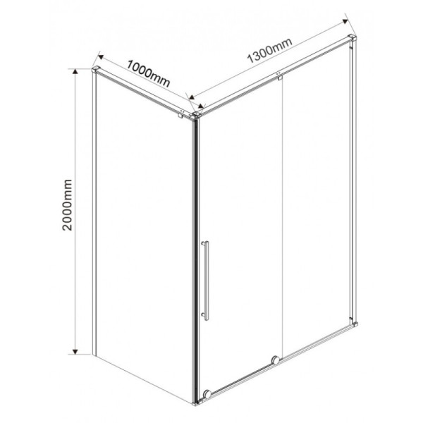 Душевой уголок Vincea Arno VSR-1A 1300х1000х2000 стекло прозрачное, профиль хром (VSR-1A1013CL) Душевой уголок Vincea Arno VSR-1A 1300х1000х2000 стекло прозрачное, профиль хром (VSR-1A1013CL)