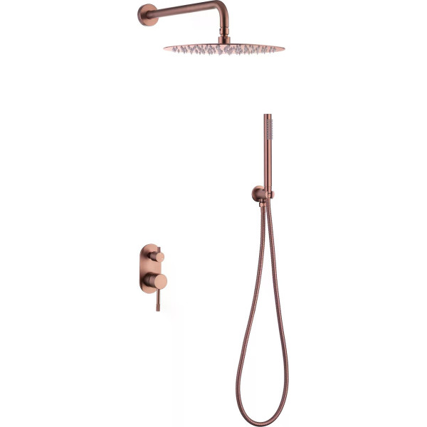 Душевая система Boheme Uno CB (брашированная медь) (464-CB) Душевая система Boheme Uno CB (брашированная медь) (464-CB)