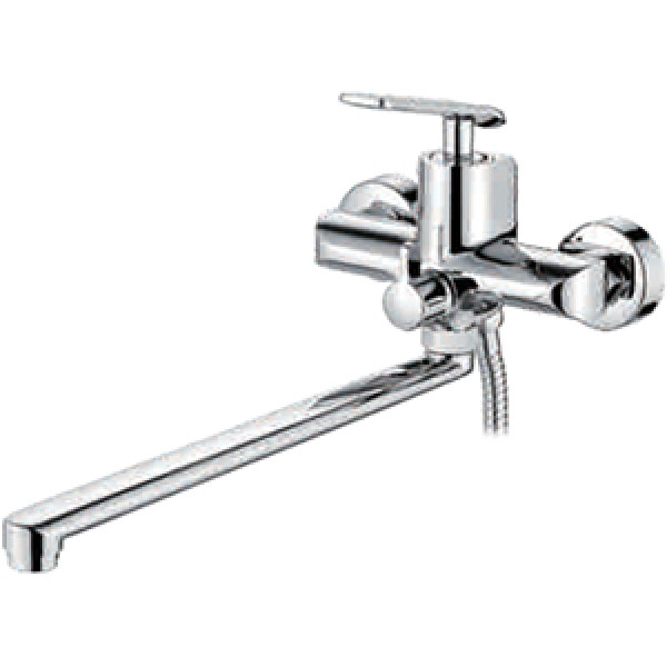 Смеситель для ванны и душа Ledeme с душевым гарнитуром (L2274)