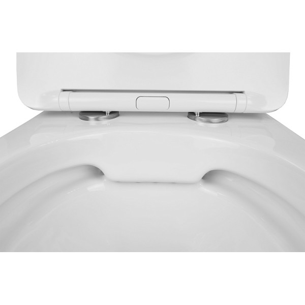 Унитаз подвесной Gloria безободковый 490x370x360 (AZ-2003)