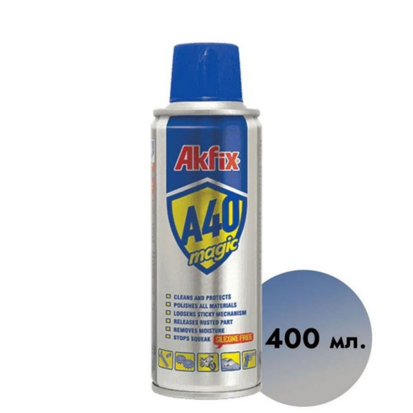 Спрей универсальный технический Akfix A40 Magic, 400 мл. (A40MG)