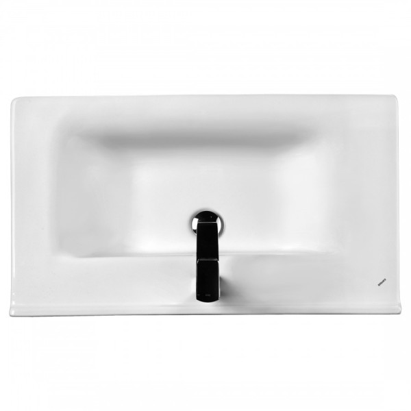 Раковина мебельная Santek Миранда 700x455x190 белая (1WH302250) Раковина мебельная Santek Миранда 700x455x190 белая (1WH302250)