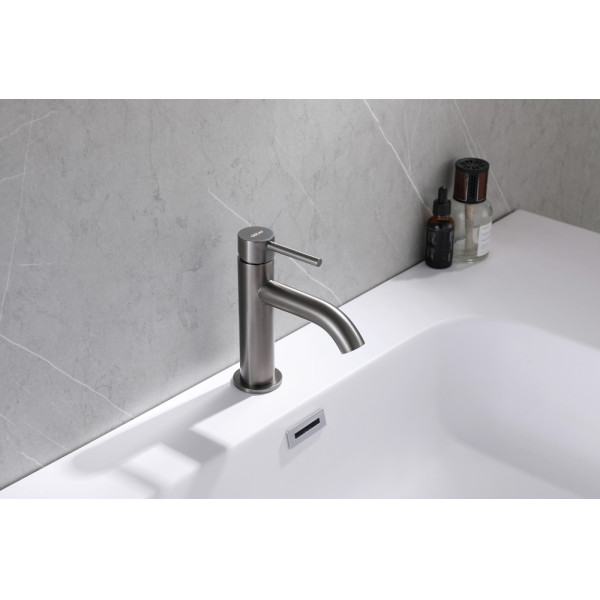 Смеситель для раковины Abber Wasser Kreis никель (AF8110NG)