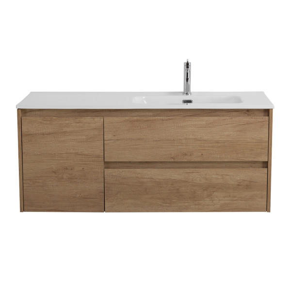 Тумба подвесная BelBagno Kraft 1200x460x500 Rovere Nebrasca Nature/матовый правосторонняя (KRAFT-1200-2C-1A-SO-RNN-R)