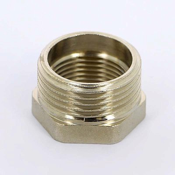 Футорка 3/4"Вх1"Н Uni-Fitt (никель) 604N4300