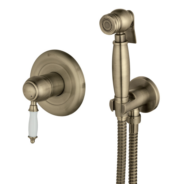 Смеситель для биде Lemark Villa с гигиеническим душем бронза (LM4819B) Смеситель для биде Lemark Villa с гигиеническим душем бронза (LM4819B)