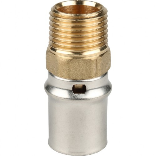 Соединение прямое 20*1/2"Н Stout (пресс) SFP-0001-001220 Соединение прямое 20*1/2"Н Stout (пресс) SFP-0001-001220