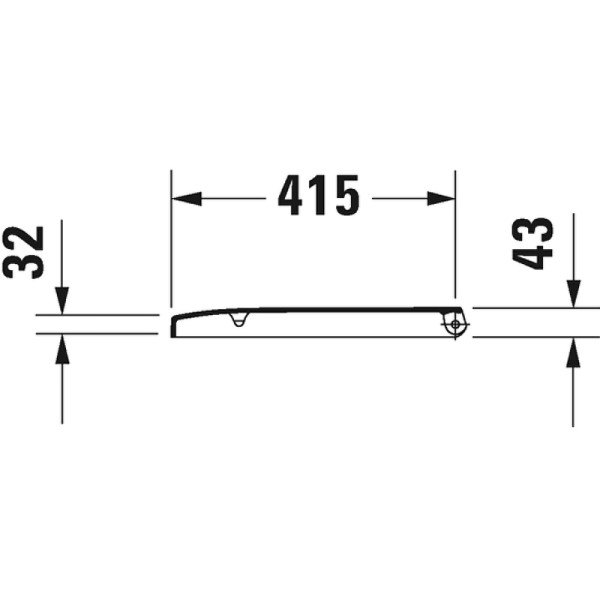 Сиденье для унитаза Duravit Happy D.2 с SoftClose Anthracit matt (0064591300)