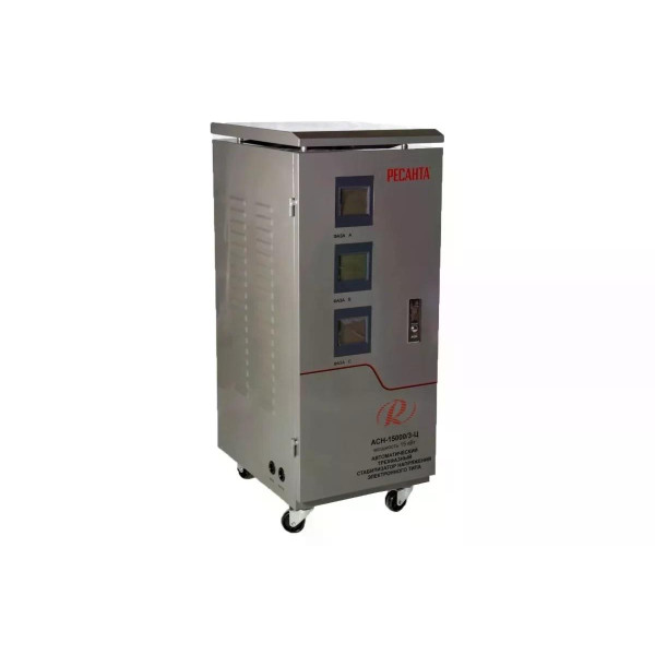 Стабилизатор напряжения трехфазный Ресанта АСН-15000/3-Ц (63/4/17)